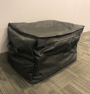 Insulated Dough Ball Delivery Bag with Silver Reflective Lining - 2 Pack
