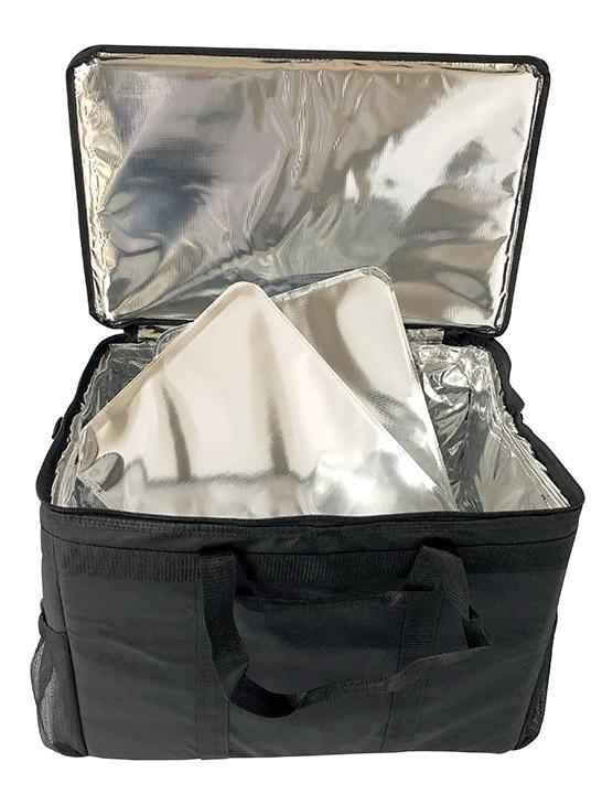 Large Top-Loading Insulated Utility Delivery Bag with Removable Liner ...