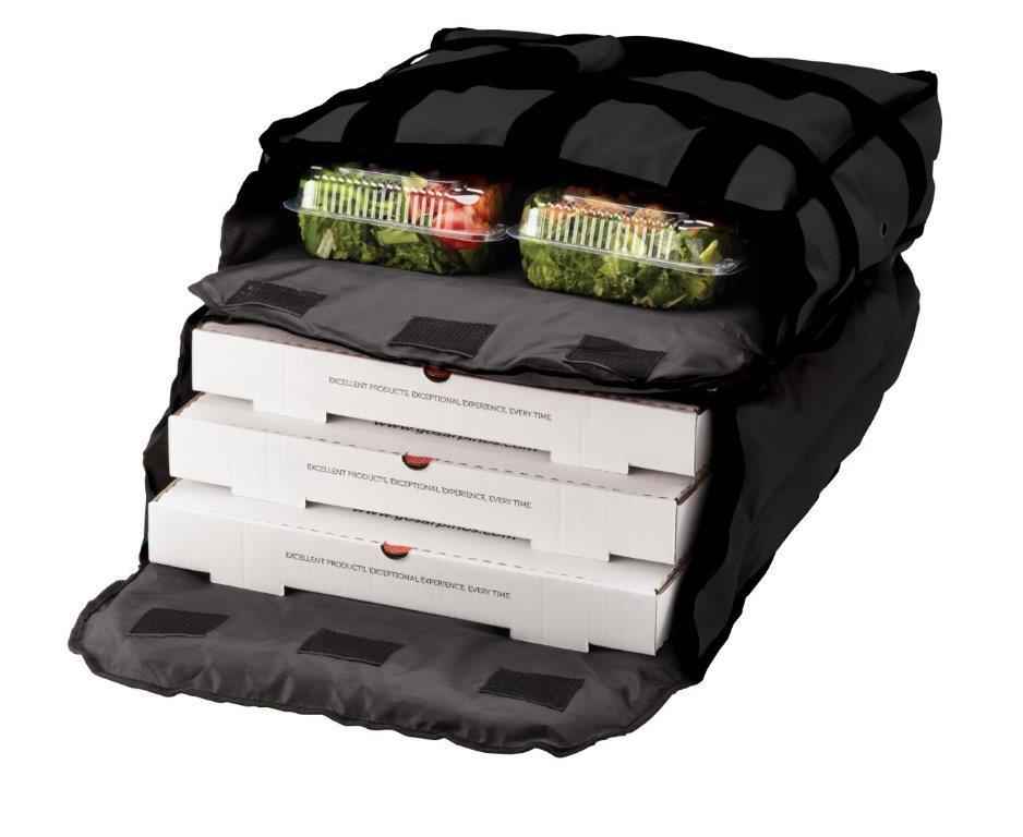 Two Compartment Pizza Bag - Holds up to 5 Pizzas incrediblebags 